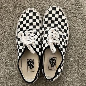 Checkered vans